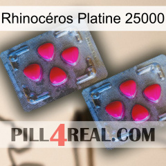 Rhinocéros Platine 25000 14